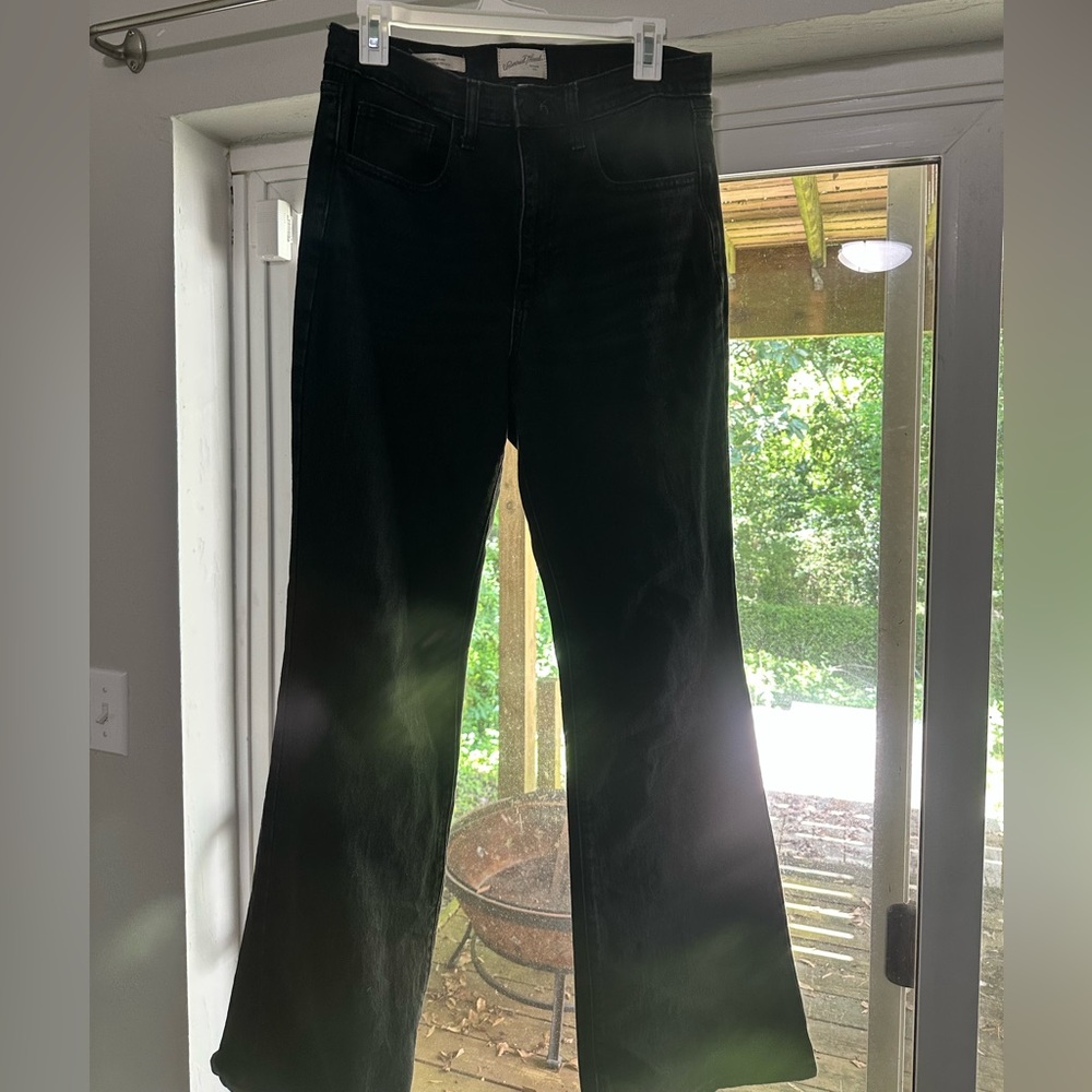 Black Flared Jeans